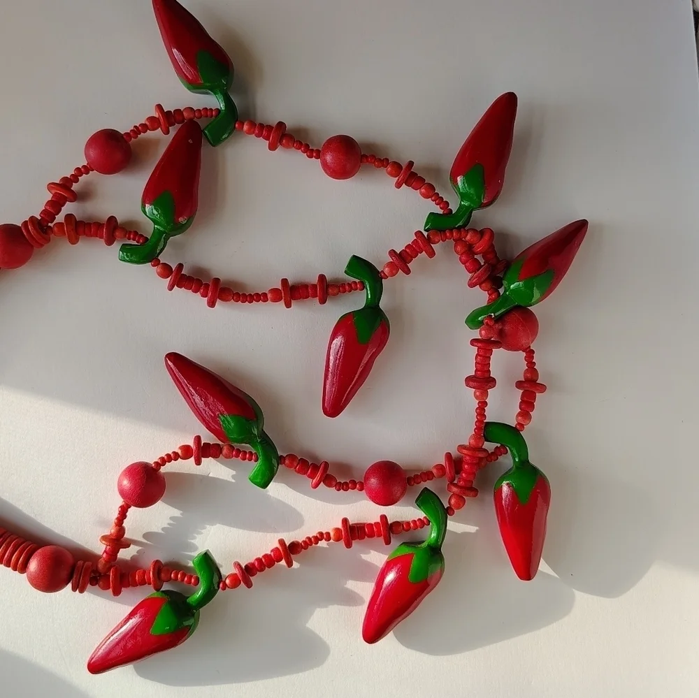 • Red Hot Chili 🌶️ Necklace •